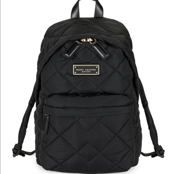 Marc Jacobs Handbags - Marc Jacobs Quilted Nylon Backpack
